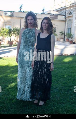 Roma, Italia. 5 giugno 2024. A Sofia Coppola il premio dell'American Academy a Roma 05/06/2024 (Francesco Benvenuti/LaPresse) Sofia Coppola riceve il premio American Academy a Roma 05/06/2024 (Francesco Benvenuti/LaPresse) Margherita Marengo Vaselli Sofia Coppola crediti: LaPresse/Alamy Live News Foto Stock