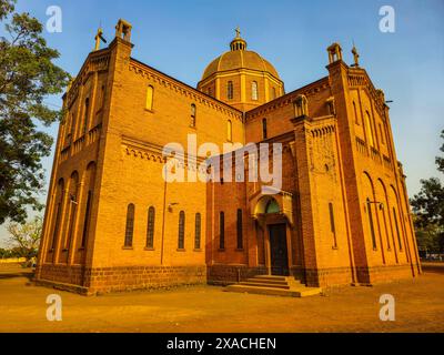 Cattedrale di Santa Maria, Wau, Western Bahr el Ghazal, Sud Sudan, Africa Copyright: MichaelxRunkel 1184-11407 Foto Stock