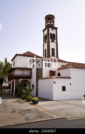 Iconico punto di riferimento, la Chiesa di la Concepcion a Tenerife, Spagna 06-06-2024. Foto Stock