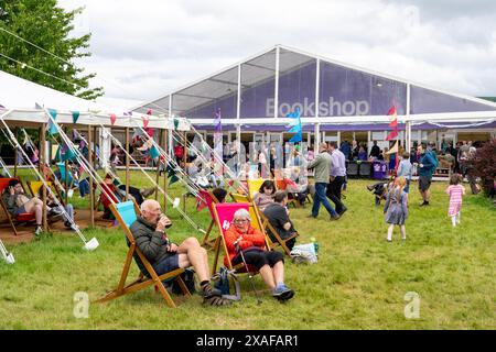 The Hay Festival, maggio 2024 Foto Stock