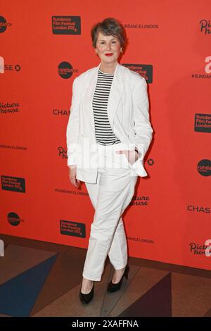 Londra, Regno Unito. 6 giugno 2024. Josie Walker alla premiere britannica di Kneecap e la serata di apertura del Sundance Film Festival, al Picturehouse Central Credit: Nils Jorgensen/Alamy Live News Foto Stock