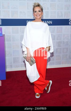 Inka Bause bei der Bertelsmann Party AM 6.06.2024 a Berlino Foto Stock