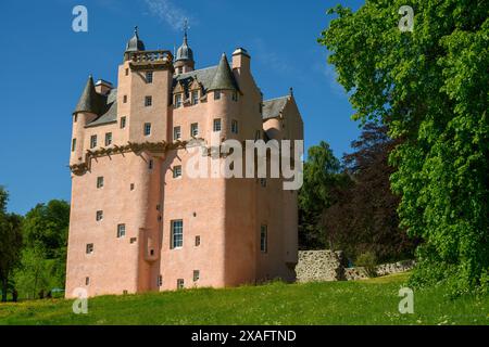 Castello di Craigievar, Alford, Aberdeenshire, Scozia, Regno Unito. Foto Stock
