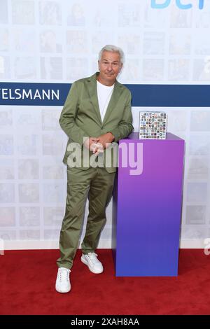 Klaus Wowereit bei der Bertelsmann Party in der Berliner Repräsentanz Bertelsmann a Berlino 06.06.2024 *** Klaus Wowereit al partito Bertelsmann presso l'ufficio di rappresentanza Bertelsmann a Berlino 06 06 2024 Foto Stock