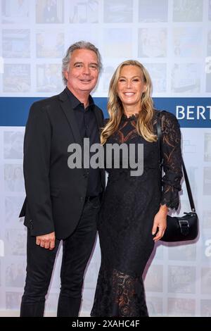 Partito Bertelsmann 2024 - Roter Teppich auf dem Roten Teppich der Bertelsmann Partito 2024 in der Bertelsmann-RepraÌˆsentanz AM 06.06.2024 a Berlino. *** Partito Bertelsmann 2024 tappeto rosso sul tappeto rosso del Partito Bertelsmann 2024 al Bertelsmann Repraˆsentanz il 06 06 2024 a Berlino Copyright: XEventpressxKochanx Foto Stock