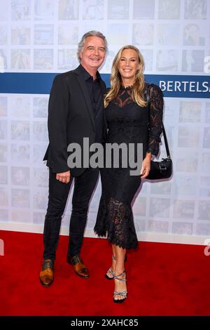 Partito Bertelsmann 2024 - Roter Teppich auf dem Roten Teppich der Bertelsmann Partito 2024 in der Bertelsmann-RepraÌˆsentanz AM 06.06.2024 a Berlino. *** Partito Bertelsmann 2024 tappeto rosso sul tappeto rosso del Partito Bertelsmann 2024 al Bertelsmann Repraˆsentanz il 06 06 2024 a Berlino Copyright: XEventpressxKochanx Foto Stock