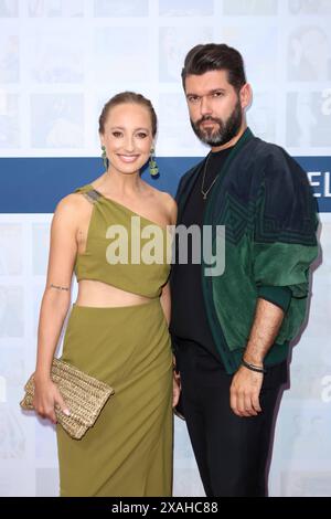 Partito Bertelsmann 2024 - Roter Teppich auf dem Roten Teppich der Bertelsmann Partito 2024 in der Bertelsmann-RepraÌˆsentanz AM 06.06.2024 a Berlino. *** Partito Bertelsmann 2024 tappeto rosso sul tappeto rosso del Partito Bertelsmann 2024 al Bertelsmann Repraˆsentanz il 06 06 2024 a Berlino Copyright: XEventpressxKochanx Foto Stock