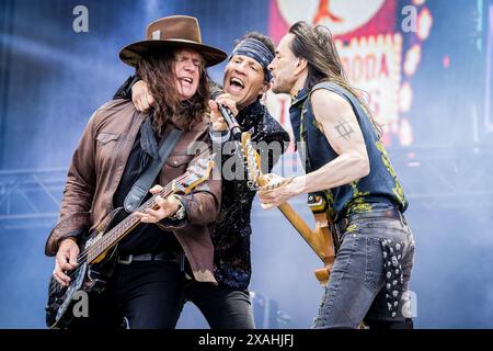 Rock band Extreme al Sweden Rock Festival 2024 Foto Stock