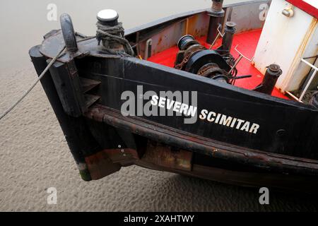 Severn Scimitar - Tugboat. Rimorchiatore. Foto Stock