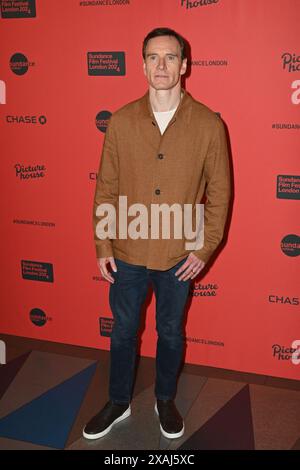 Londra, Regno Unito - 6 giugno 2024Michael Fassbender alla premiere inglese di Kneecap e serata di apertura del Sundance Film Festival, al Picturehouse Central, Londra, Inghilterra. CAP/JOR ©JOR/Capital Pictures Foto Stock