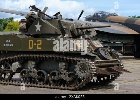 Il M3 Stuart/carro leggero M3, era un carro armato leggero americano della seconda guerra mondiale. Una versione migliorata del carro entrò in servizio come M5 nel 1942 Foto Stock