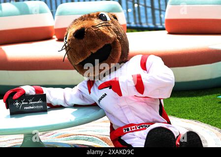 Montreal, Canada. 7 giugno 2024. Circuito Atmosphere - Mascot. 07.06.2024. Formula 1 World Championship, Rd 9, Canadian Grand Prix, Montreal, Canada, giornata di pratica. Il credito fotografico dovrebbe essere: XPB/Alamy Live News. Foto Stock