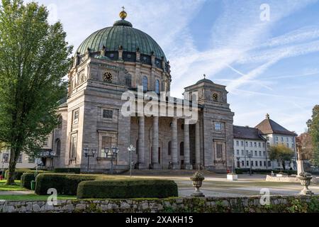 Europa, Germania, Baden-Württemberg, Foresta Nera, Parco naturale della Foresta Nera meridionale, Schluchtensteig, Cattedrale di Sankt Blasien Foto Stock