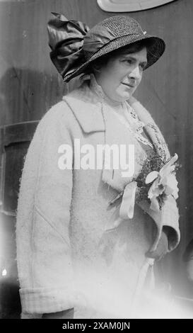 Elena Gerhardt, 1913 anni. Mostra la cantante mezzosoprano tedesca Elena Gerhardt (1883-1961). Foto Stock