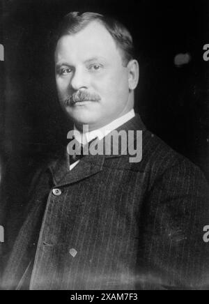 W.B. [cioè W. G.] Besler, tra c1910 e c1915. Probabilmente mostra William George Besler (1865-1942), presidente della Central Railroad del New Jersey. Foto Stock