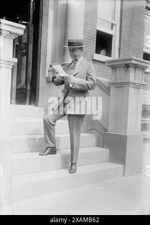 Vernon Dalhart, tra c1915 e c1920. Mostra il cantante e cantautore Vernon Dalhart (1883-1948). Foto Stock