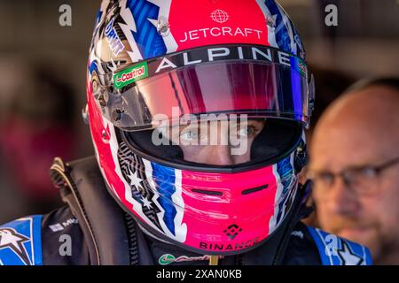 Montreal, Quebec, Canada. 7 giugno 2024. Jack Doohan (pilota di riserva del team AU BWT Alpine F1 durante la Formula 1 AWS Grand Prix du Canada 2024, Montreal, Quebec, Canada, dal 6 al 9 giugno - Rounfd 9 di 24 di 2024 F1 World Championship (Credit Image: © Alessio De Marco/ZUMA Press Wire) SOLO PER USO EDITORIALE! Non per USO commerciale! Foto Stock