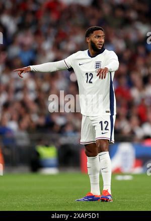 Londra, Regno Unito. 7 giugno 2024. Joe Gomez dell'Inghilterra durante l'amichevole internazionale allo stadio di Wembley, Londra. Il credito per immagini dovrebbe essere: David Klein/Sportimage Credit: Sportimage Ltd/Alamy Live News Foto Stock