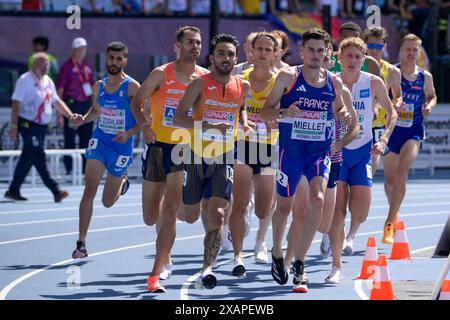 Roma, Italia. 8 giugno 2024. Alexis Miellet francese durante la 26a edizione dei Campionati europei di atletica leggera di Roma 2024 allo Stadio Olimpico di Roma, Italia - sabato 8 giugno 2024 - Sport, Atletica (foto di Fabrizio Corradetti/LaPresse) crediti: LaPresse/Alamy Live News Foto Stock