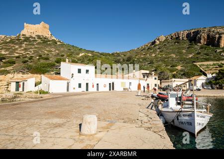 Parque nacional marítimo-terrestre del Archipiélago de Cabrera, Mallorca, Isole Baleari, Spagna. Foto Stock