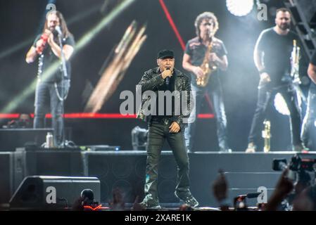 Vasco Rossi in concerto allo Stadio San Siro di Milano foto di Luca Moschini Foto Stock