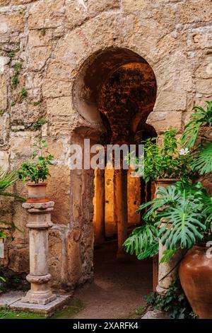 Bagni arabi, - Banys Àrabs - X secolo, Palma, Maiorca, Isole Baleari, Spagna, Europa. Foto Stock