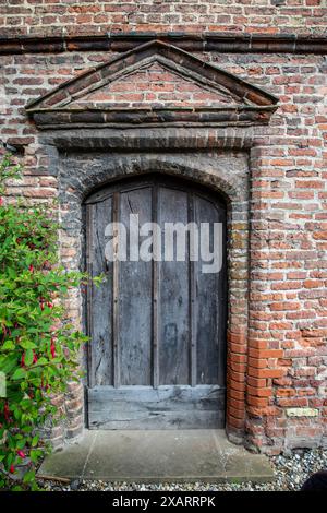 Clifton Tower, parte di Clifton House, una casa medievale utilizzata da un mercante locale quando Kings Lynn era un importante porto inglese. Foto Stock