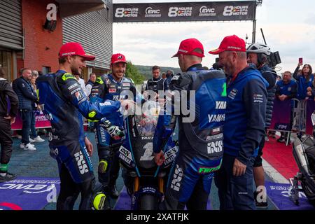 Spa Francorchamps, Belgio. 2 giugno 2024. Durante la 8 ore motociclistica di Spa-Francorchamps, seconda prova dell'Endurance World Champions EWC 2024 dal 7 al 9 giugno, Belgio - foto Alexandre Guillaumot/DPPI Credit: DPPI Media/Alamy Live News Foto Stock