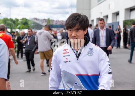 Montreal, Quebec, Canada. 8 giugno 2024. DRIVER.durante la Formula 1 AWS Grand Prix du Canada 2024, Montreal, Quebec, Canada, dal 6 al 9 giugno - Round 9 of 24 of 2024 F1 World Championship (Credit Image: © Alessio De Marco/ZUMA Press Wire) SOLO PER USO EDITORIALE! Non per USO commerciale! Foto Stock