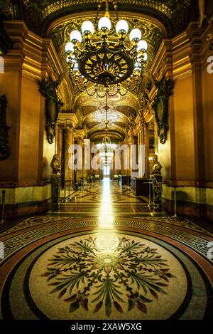 L'Avant-Foyer dell'Opera Garnier - Parigi, Francia Foto Stock
