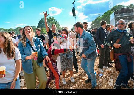 Londra, Regno Unito. 8 giugno 2024. Migliaia di persone partecipano al Lambeth Country Show 2024 caldo giorno d'estate al Brockwell Park, Londra, Regno Unito. Credito: Vedi li/Picture Capital/Alamy Live News Foto Stock