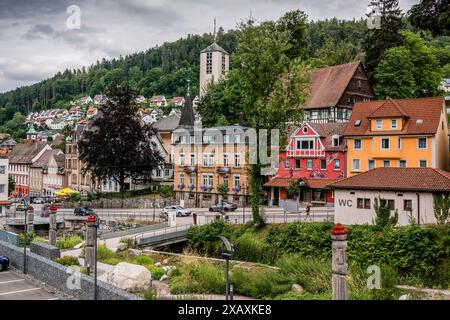 Triberg, Baden-Württemberg, Foresta Nera-distretto di Baar, Germania, Europa Foto Stock