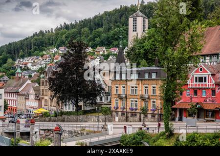 Triberg, Baden-Württemberg, Foresta Nera-distretto di Baar, Germania, Europa Foto Stock