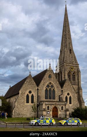 Londra, Inghilterra - agosto 2023.Blackheath è un'area nel sud-est di Londra, a cavallo del confine del Royal Borough di Greenwich Foto Stock