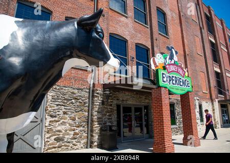 USA Pennsylvania Pennsylvania Pennsylvania Columbia Turkey Hill Experience, negozio e tour dimostrativo e degustazione Foto Stock