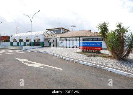 aeroporto di Chapada Diamantina lencois, bahia, brasile - 1 giugno 2024: Vista dell'aeroporto nella città di Lencois, nella regione di Chapada Diamantina. LENCOIS BAHIA BRASILE Copyright: XJoaxSouzax 010624JOA151 Foto Stock