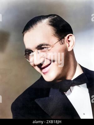 Goodman, Benjamin David 'Benny', 30.5.1909 - 30.6,1986, musicista e bandleader degli Stati Uniti, (jazz), ritratto, DIRITTI AGGIUNTIVI-CLEARANCE-INFO-NOT-AVAILABLE Foto Stock