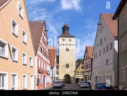 Geografia / viaggi, Germania, Baviera, Weissenburg in Baviera, Ellinger Gate, ULTERIORI-DIRITTI-AUTORIZZAZIONE-INFORMAZIONI-NON-DISPONIBILI Foto Stock