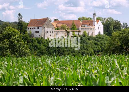 Geografia / viaggi, Germania, Baviera, Castello di Burgrain, Burgrain, MARKET ISEN, ULTERIORI-DIRITTI-CLEARANCE-INFO-NON-DISPONIBILI Foto Stock