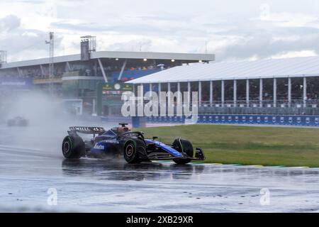 Montreal, Canada. 9 giugno 2024. Alexander Albon della Thailandia alla guida della (23) Williams Racing FW46 Mercedes, durante il GP du Canada, Formula 1, sul circuito Gilles Villeneuve. Crediti: Alessio Morgese/Alessio Morgese/Emage/Alamy live news Foto Stock