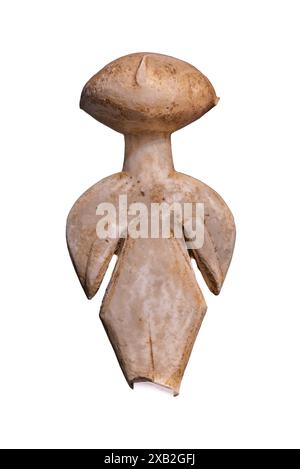 Statuetta del tipo Stargazer dal sito di Kilia, Anatolia occidentale, Turchia. Il tardo Calcolitico (4360-3500 a.C.). Foto Stock