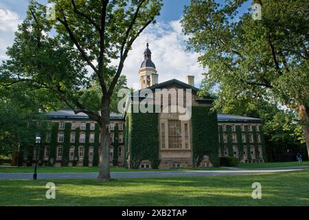 Nassau Hall. Università di Princeton. Princeton, New Jersey, Stati Uniti d'America Foto Stock