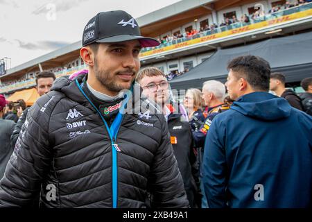 Esteban Ocon (fra) - Alpine F1 Team - Alpine A524 - Renaultduring Formula 1 AWS Grand Prix du Canada 2024, Montreal, Quebec, Canada, dal 6 giugno al 9 giugno - Round 9 of 24 of 2024 F1 World Championship Foto Stock