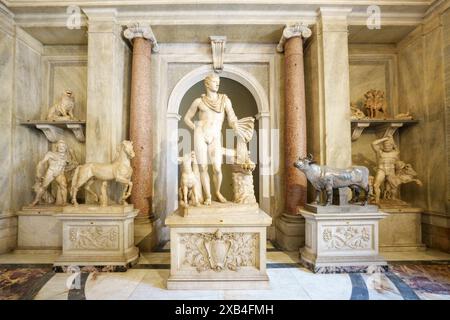 Musei Vaticani città del Vaticano capitale d'Italia Roma, regione Lazio, Italia, Europa Foto Stock