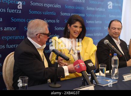 GYE SOLCA MISS UNIVERSO Guayaquil, lunedì 10 giugno 2024 il Nicaragua Sheynnis Palacios, Miss Universo 2023 ha partecipato alla conferenza stampa, dove Solca ha presentato il progetto Hope, rivolto ai bambini con cancro foto CÃ sar Munoz API Guayaquil Guayaquil Ecuador SOI GYE SOLCA MISSUNIVERSE 3fcd9e9433473f899e5769469292xCopyright xCÃ Munoze13 Foto Stock