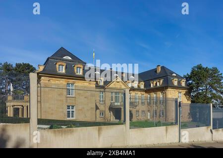 Villa Reitzenstein, residenza ufficiale del Ministero di Stato del Baden-Wuerttemberg e del Ministro Presidente in carica, costruita tra il 1910 e il 1913 Foto Stock