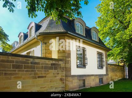 Annesso di Villa Reitzenstein, residenza ufficiale del Ministero di Stato del Baden-Wuerttemberg e del Ministro Presidente in carica, costruito tra il 1910 Foto Stock