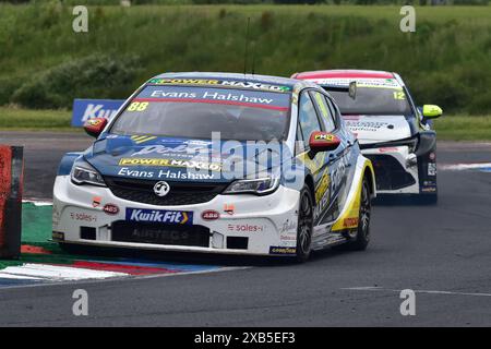 Mikey Doble, Vauxhall Astra, Evans Halshaw Power Maxed Racing, BTCC, British Touring Car Championship, round 10, 11 e 12 dei 2024 mari Foto Stock