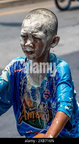 Songkran Festival Foto Stock