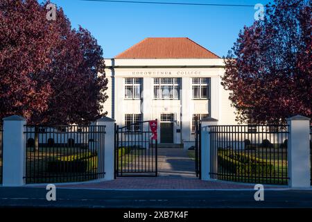 Horowhenua College, Levin, Horowhenua, North Island, nuova Zelanda Foto Stock